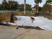 Load image into Gallery viewer, Geotextile underlay (Protection for Pond liner) 4.0 metres wide, cut to size, sold per lineal metre