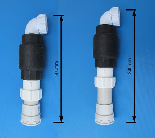 Aquatic Lifestyles 40mm Adjustable Check Valve (non-return valve) & coupling for Skimmer, fits most pumps